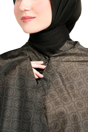 Solace Monogram Pocket Prayer Robe - Brown