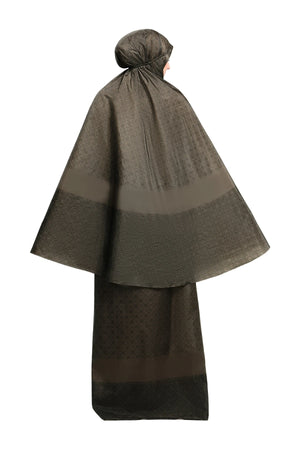 Solace Monogram Pocket Prayer Robe - Brown