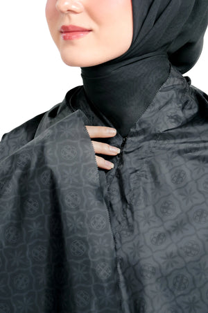 Solace Monogram Pocket Prayer Robe - Charcoal