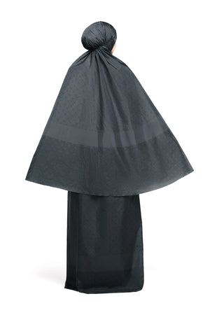Solace Monogram Pocket Prayer Robe - Charcoal