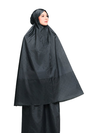 Solace Monogram Pocket Prayer Robe - Charcoal