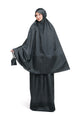 Solace Monogram Pocket Prayer Robe - Charcoal