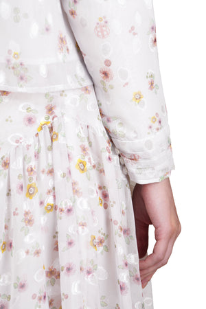 Postcard Crop Shirt - Soft Pink