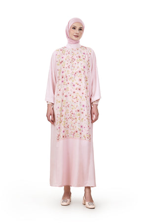 Postcard Kaftan Dress - Pink