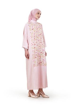 Postcard Kaftan Dress - Pink