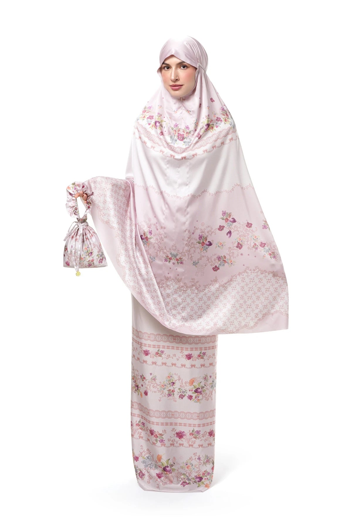 Chantily Prayer Robe - Blush