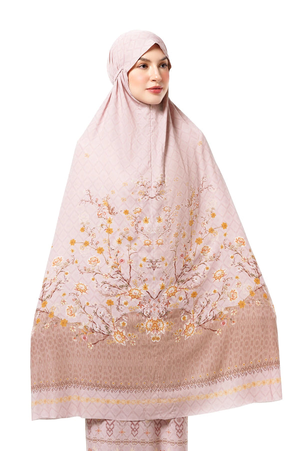 Ikat Blossom Prayer Robe - Endek