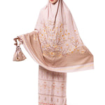 Ikat Blossom Prayer Robe - Endek
