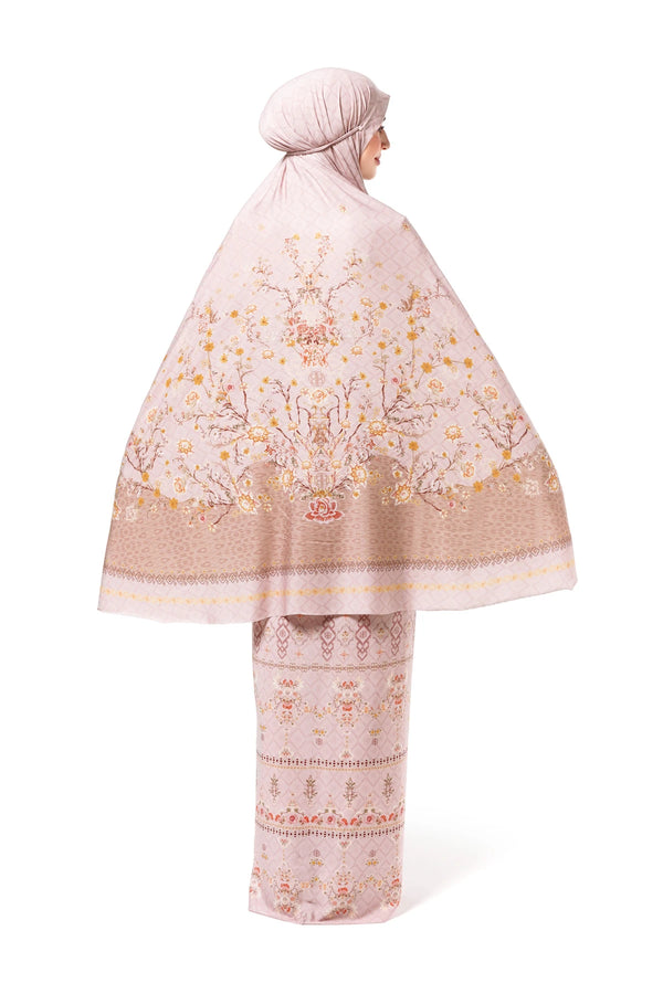 Ikat Blossom Prayer Robe - Endek