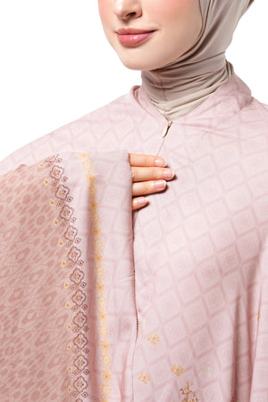 Ikat Blossom Prayer Robe - Endek