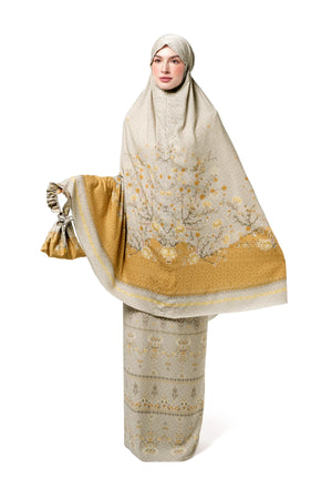 Ikat Blossom Prayer Robe - Tapis