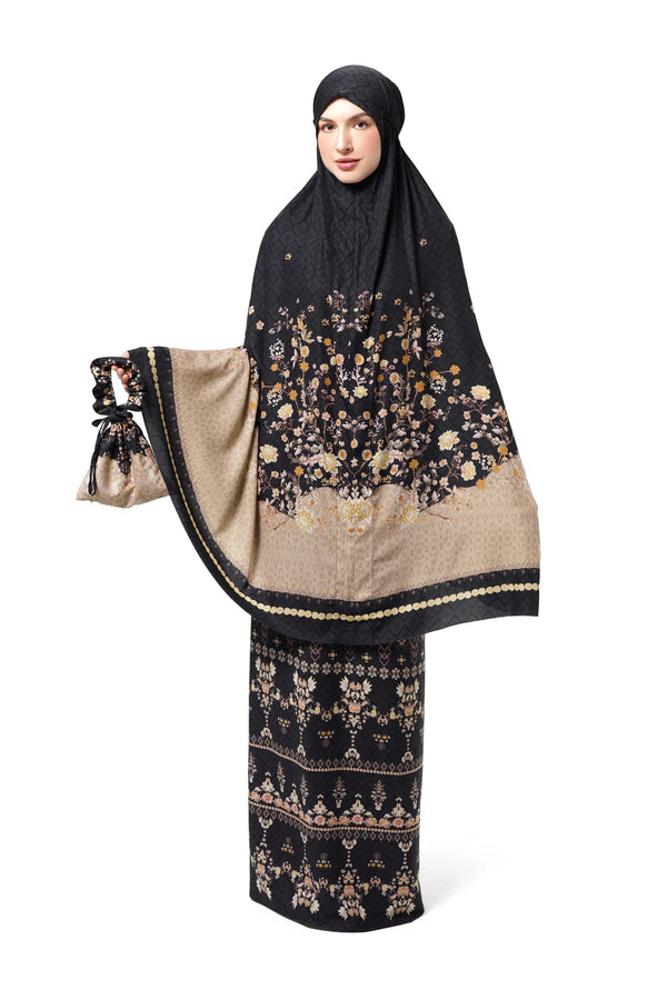 Ikat Blossom Prayer Robe - Ulos