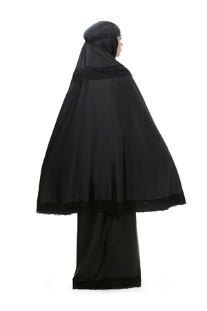 Purity Prayer Robe - Black