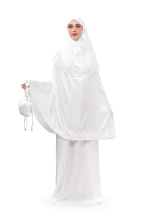 Purity Prayer Robe - White