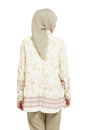 Puspa Basic Shirt - Cream