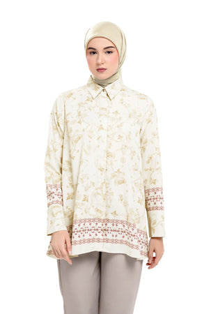 Puspa Basic Shirt - Cream