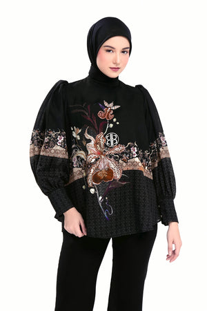 Puspa Blouse - Black