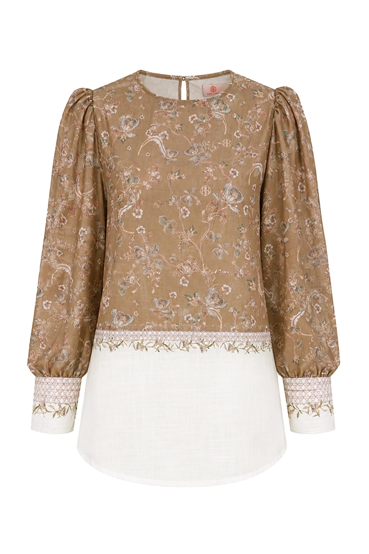 Puspa Blouse - Brown