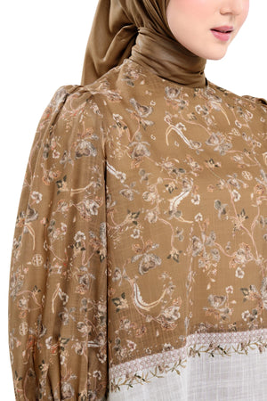Puspa Blouse - Brown