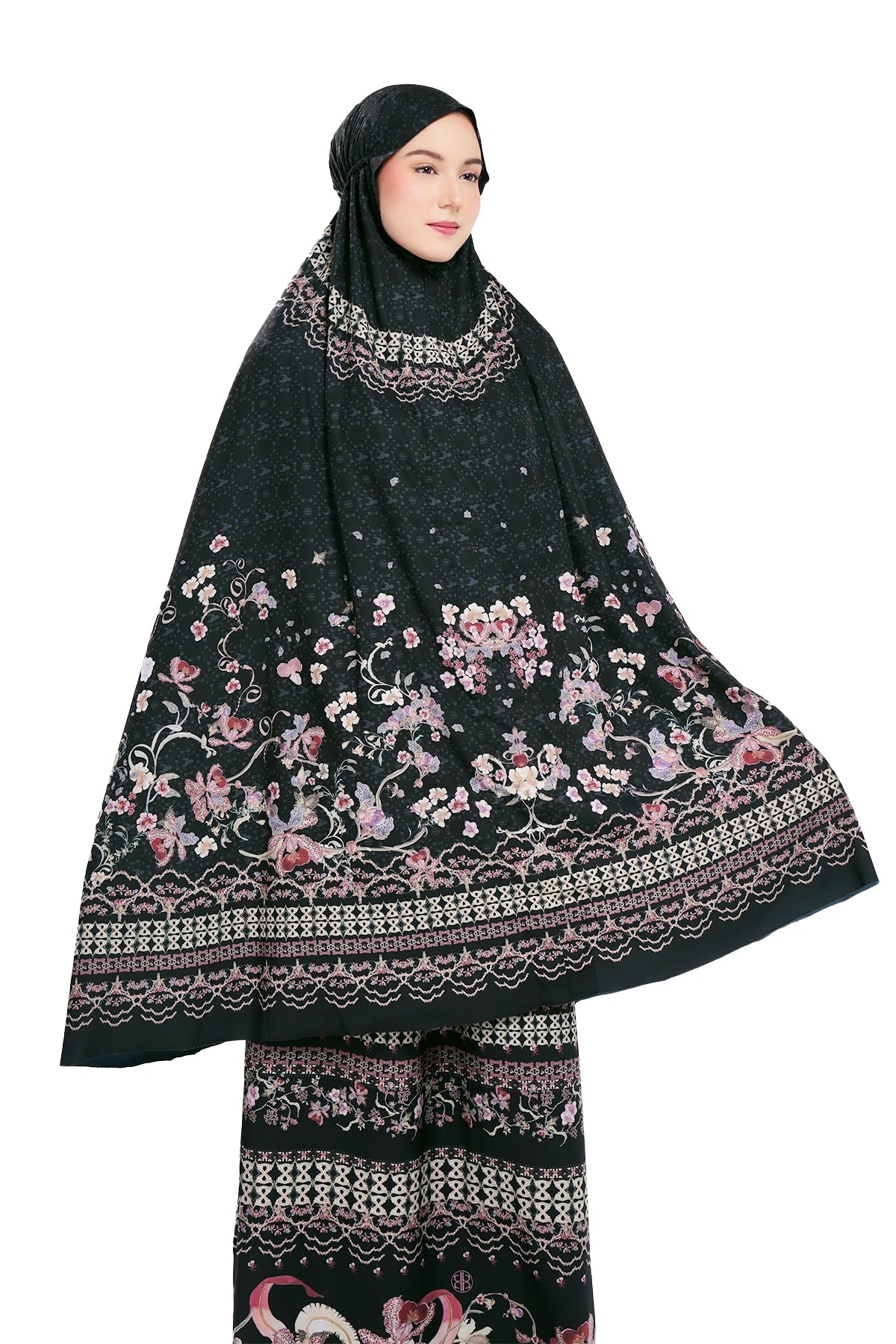 Puspa Prayer Robe - Hitam