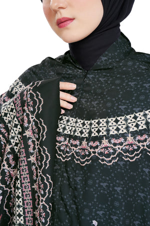 Puspa Prayer Robe - Hitam