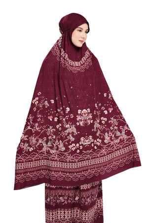 Puspa Prayer Robe - Merah