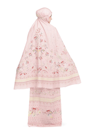Puspa Prayer Robe - Merah Muda