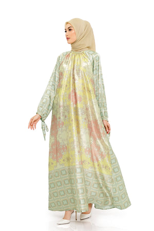 Queena Maxi Dress - Orange
