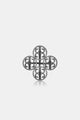 Quina Ring Brooch - Black