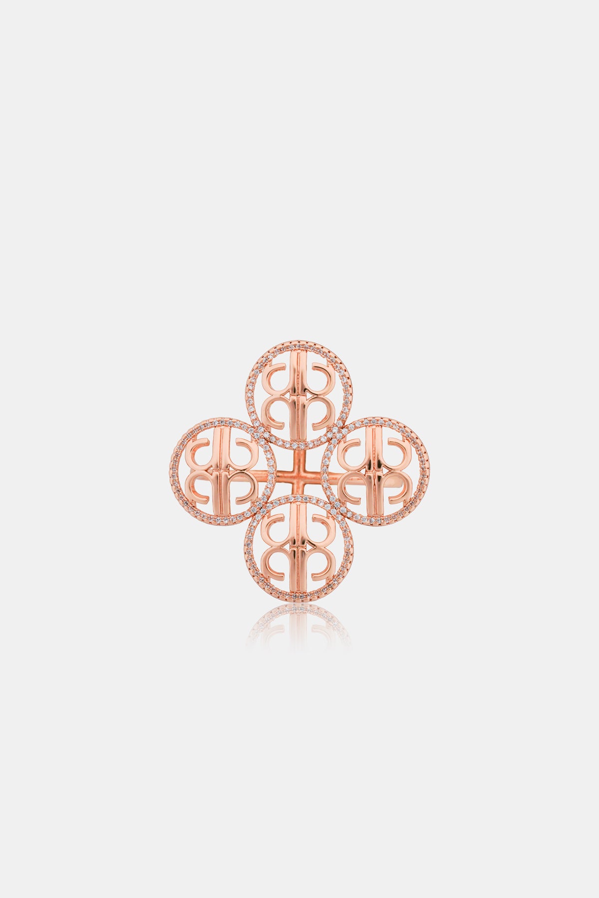 Quina Ring Brooch - Ever Rose