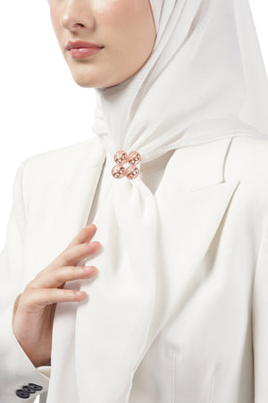 Quina Ring Brooch - Ever Rose