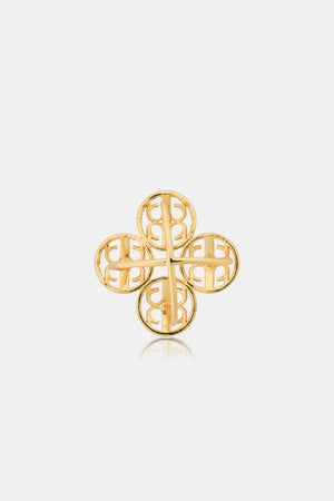 Quina Ring Brooch - Gold