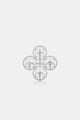 Quina Ring Brooch - Silver