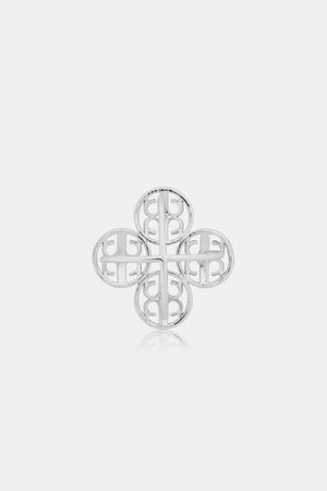 Quina Ring Brooch - Silver