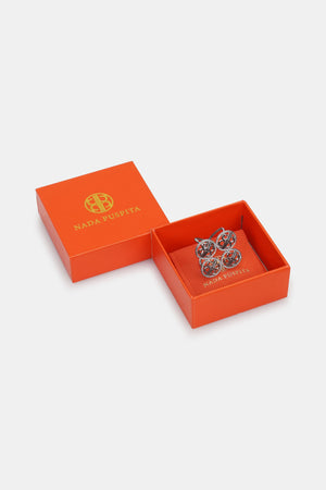 Quina Ring Brooch - Silver