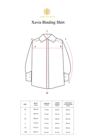 Xavia Binding Shirt - Brown