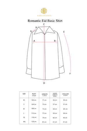 Romantic Eid Basic Shirt - Ivory