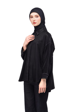 Runa Basic Shirt - Black