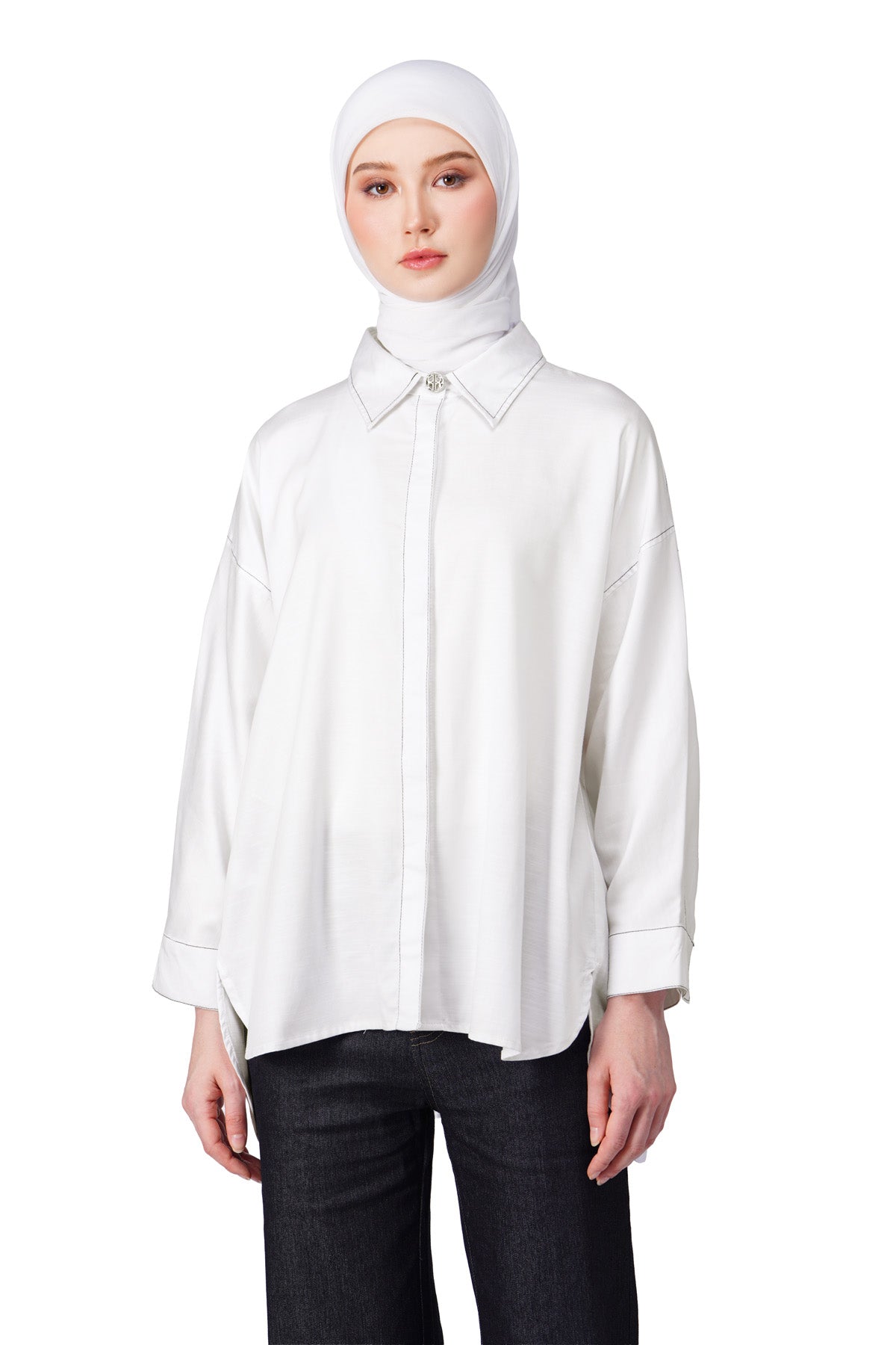 Runa Basic Shirt - White