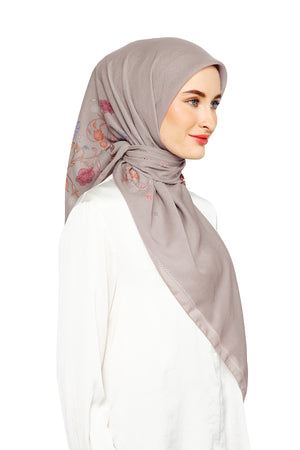 Raudhah Basic Series - Light Taupe