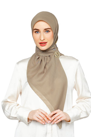 Raudhah Basic Series - Beige