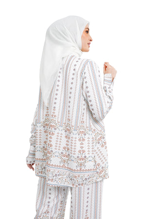 Raudhah Blouse - White