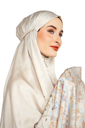 Raudhah Prayer Robe - Beige