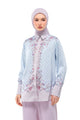 Raudhah Raya Basic Shirt - Blue