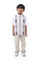 Raudhah Raya Kids Shirt - White
