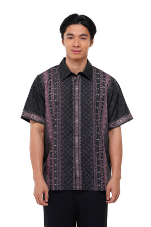 Raudhah Raya Men Shirt - Black