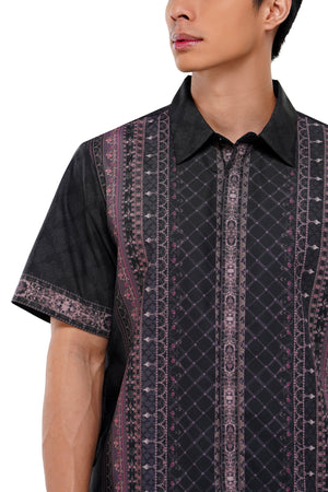 Raudhah Raya Men Shirt - Black