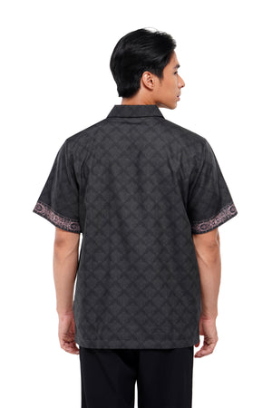 Raudhah Raya Men Shirt - Black