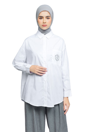 Jean Signature Shirt - White
