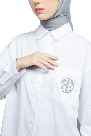Jean Signature Shirt - White